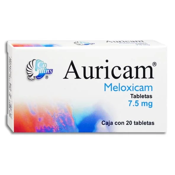 Auricam 7.5 mg Caja Con 20 Tabletas