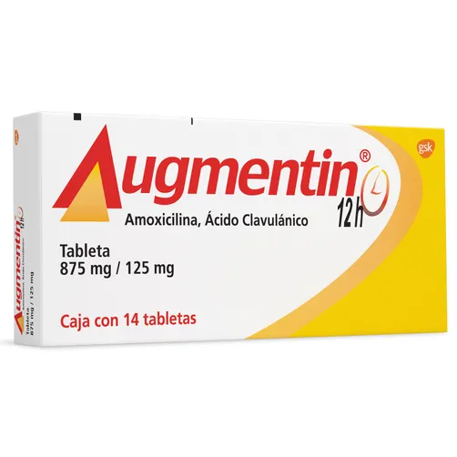 Augmetin 875mg/125mg 14 Tabletas 