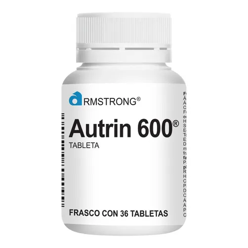 Autrin 600 con 36 Tabletas