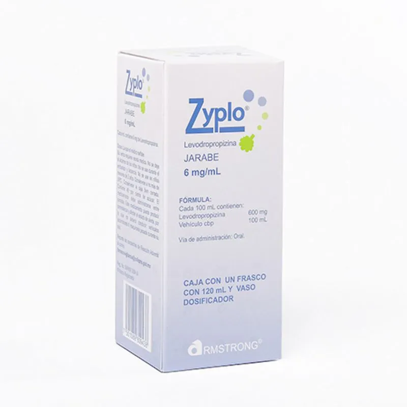 Zyplo 60 mg/ 10 ml Jarabe 120 ml
