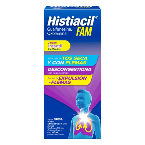 Histiacil FAM Jarabe Infantil 140 ml