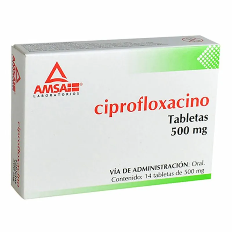 Ciprofloxacino 500mg  / 14 TAbletas