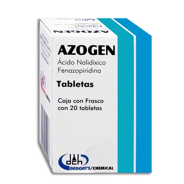 Azogen 500mg/50mg 20 Tabletas 