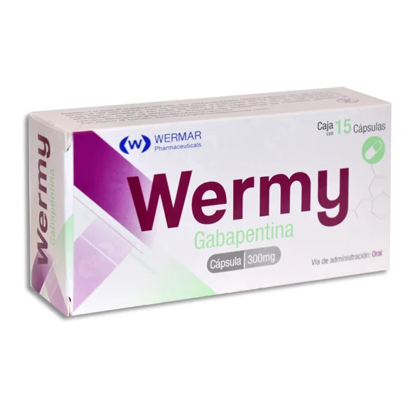 Wermy Gabapentina 300 Mg 15