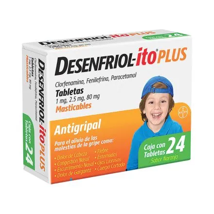 Desenfriolito Plus - 24 tabletas masticables 