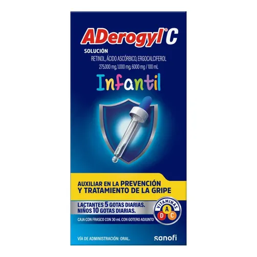 Aderogyl C infantil Frasco con 30 ml 
