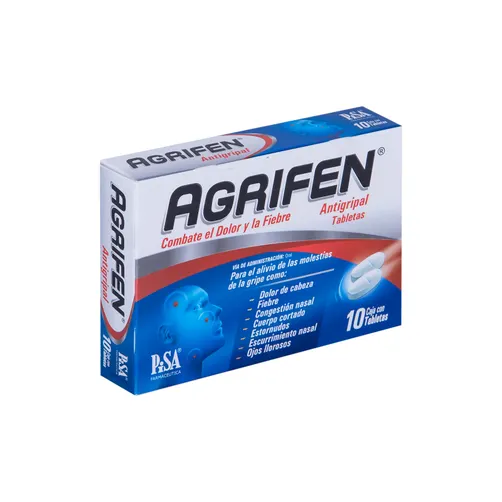 Agrifen 500 mg - 10 tabletas 