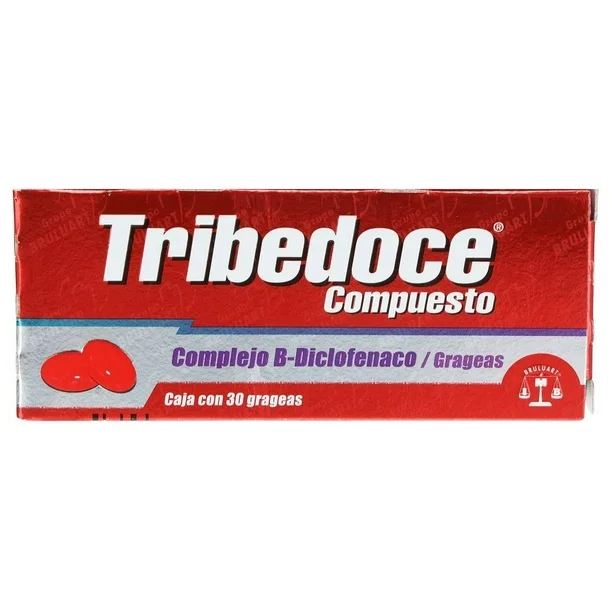 Tribedoce Compuesto 50 mg / 50mg / 50 mg / 1mg - 30 tabletas 