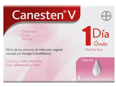 Canesten V Infecciones Vaginales Clotrimazol 1 Óvulo