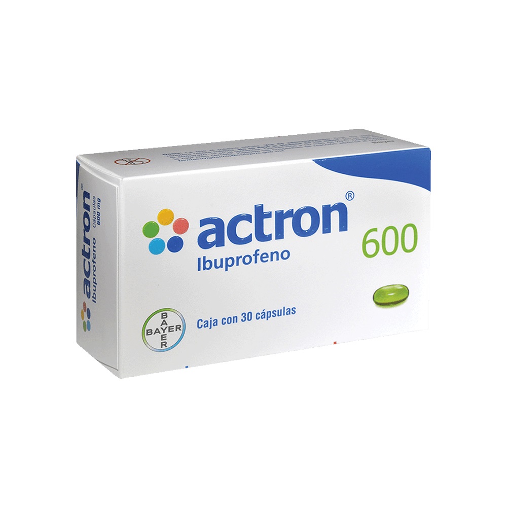 Actron 600 Mg 30 Cápsulas