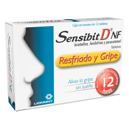 Sensibit D NF Antigripal Oral 12 Tabs