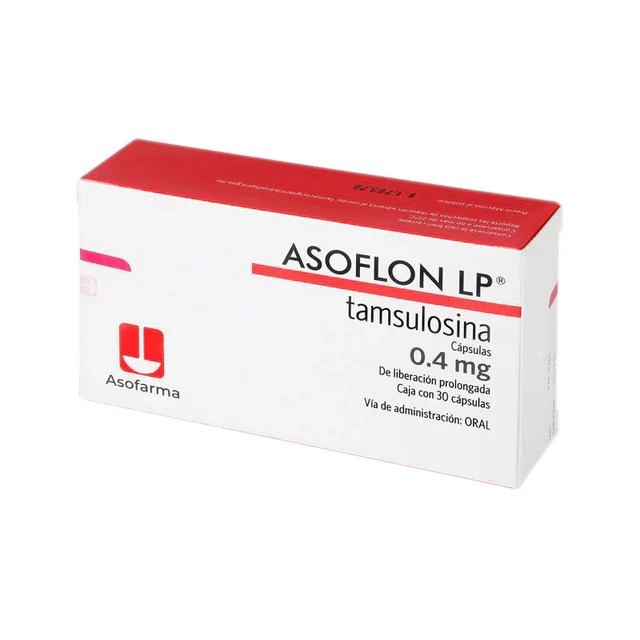 Asoflon Lp 0.4 mg Con 30 Capsulas