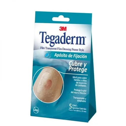 Tegaderm Apósito Transparente 10×12 cm (4 Piezas)