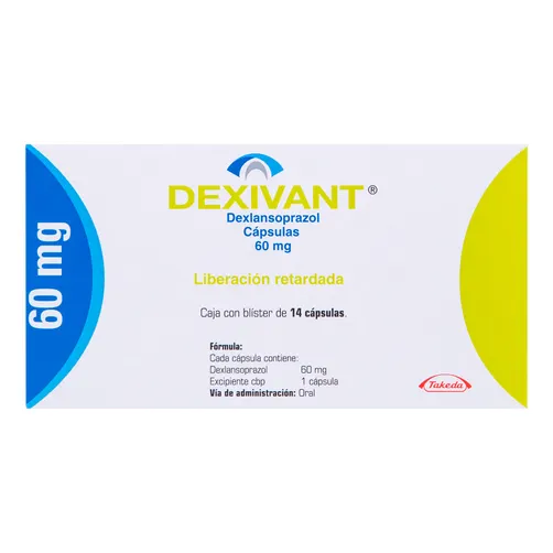  Dexivant Dexlansoprazol 60 mg – 14 Cápsulas