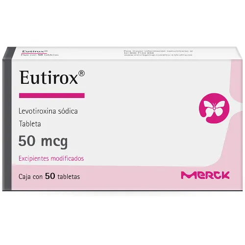 Eutirox 50 mcg 50 tabletas