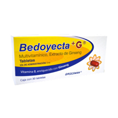 Bedoyecta +G 30 tabletas