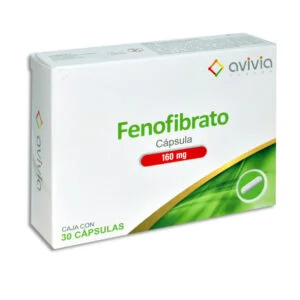 Fenofibrato 160 mg 30 cápsulas