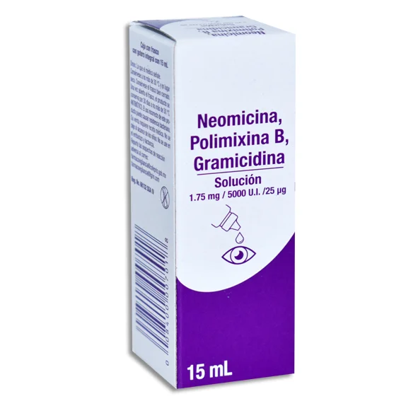 Neomicina, Polimixina B, Gramicidina Grin 