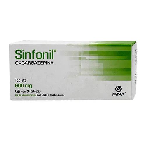 Sinfonil 600 mg 20 tabletas