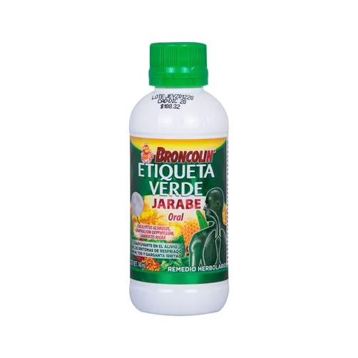 Broncolin Jarabe Etiqueta Verde 140 ml