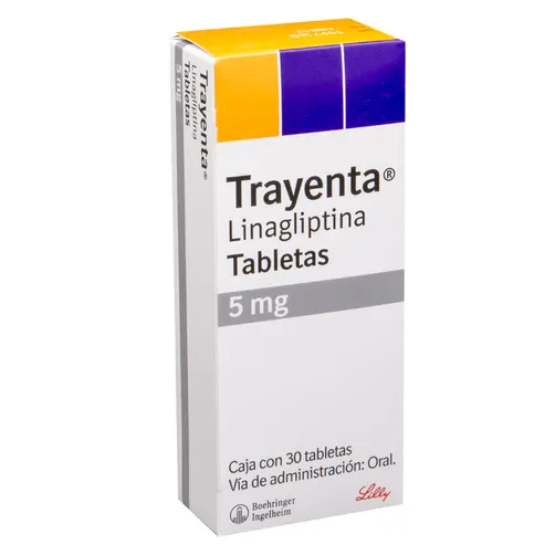 Trayenta 5 mg Oral 30 tabletas