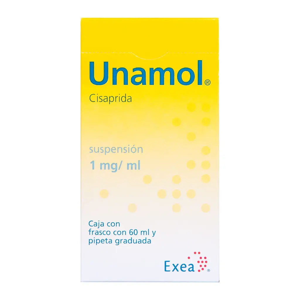 Unamol Suspensión Pediátrica 1 mg/ml 60 ml