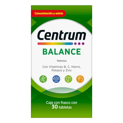 Centrum Balance Multivitamínico 30 tabletas