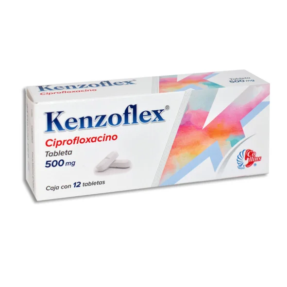 Kenzoflex Ciprofloxacino 500 mg 