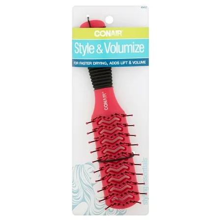 Conair Tunnel Vent Hair Brush – Secado Rápido, Diseño Profesional