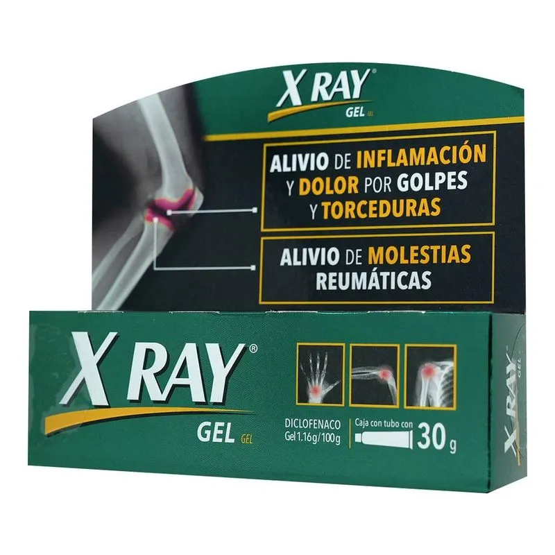 X Ray Gel Alivia Inflamación y Dolor