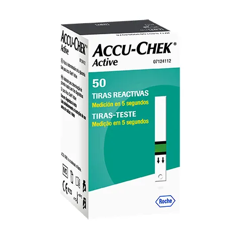ACCU-CHEK ACTIVE 50 TIRAS REACTIVAS