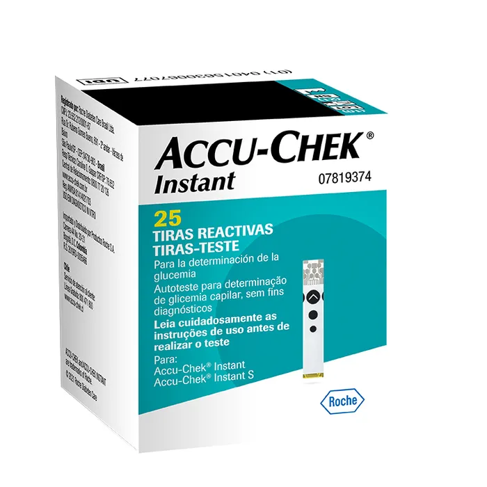 ACCU-CHEK INSTANT 25 TIRAS REACTIVAS