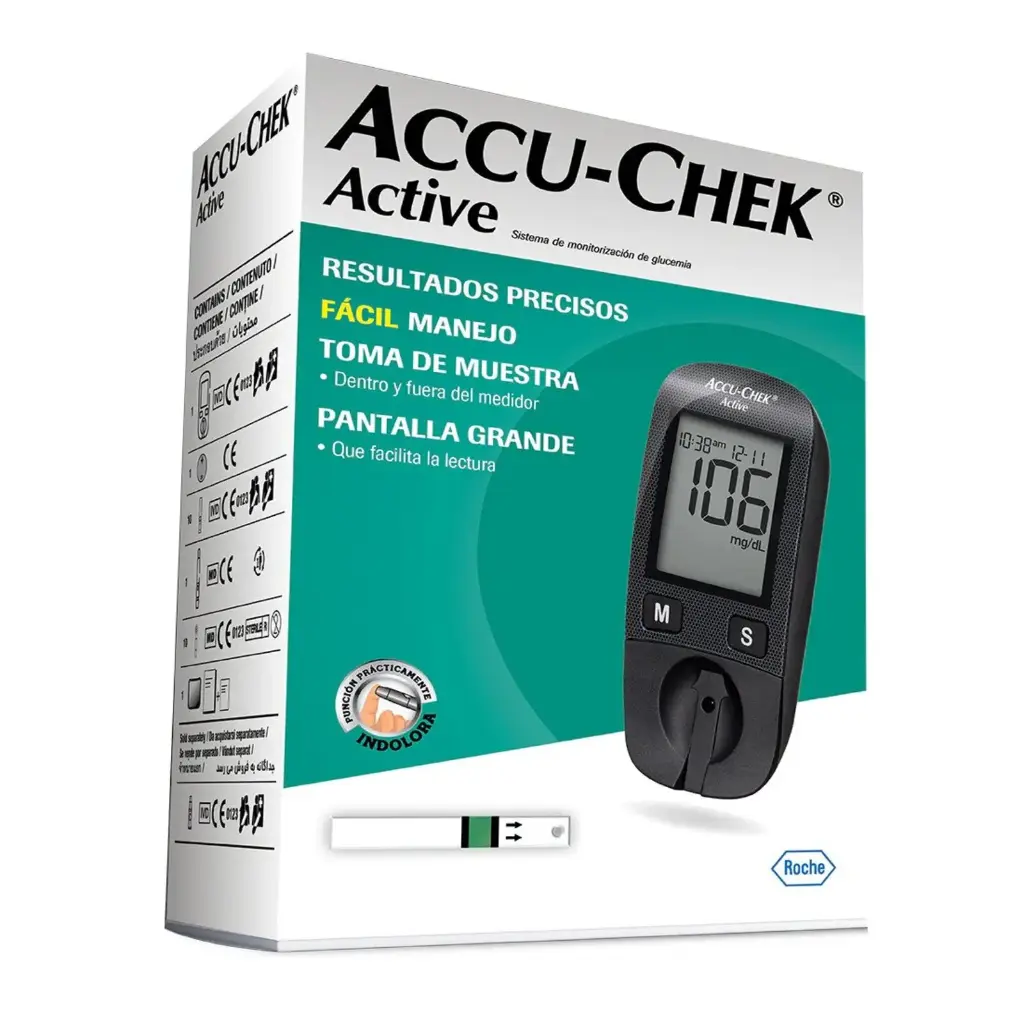 ACCU-CHEK ACTIVE GLUCOMETRO