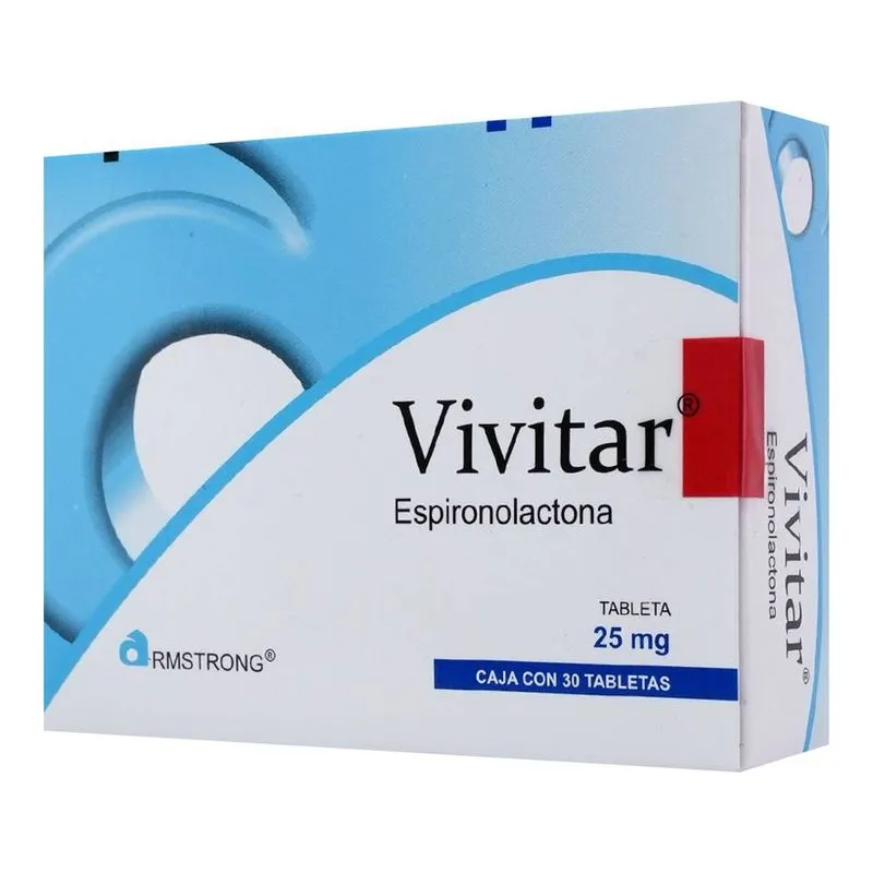 Vivitar  25 mg 30 Tabletas Caja