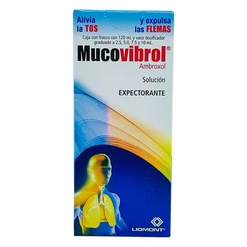 Mucovibrol Solución Ambroxol 120 ml 