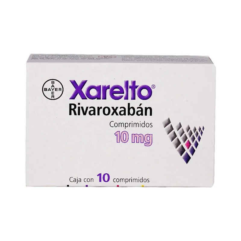 Xarelto 10 mg Oral 10 Comprimidos