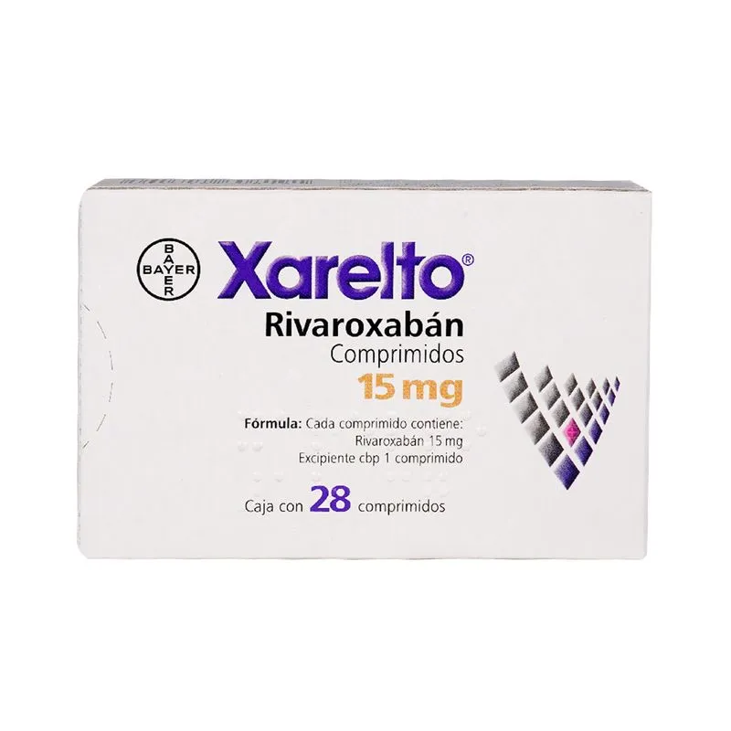 Xarelto 15 mg Oral 28 comprimidos