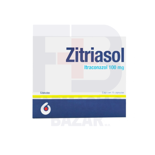 Zitriasol 100 mg - 15 Cápsulas 