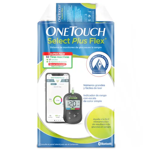 One Touch Select Plus Flex Glucómetro 