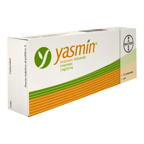 
Yasmin 3/0.03 Mg 21 Grageas