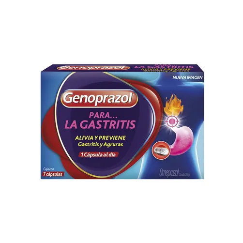 Genoprazol Alivia 7 capsulas -20 mg 