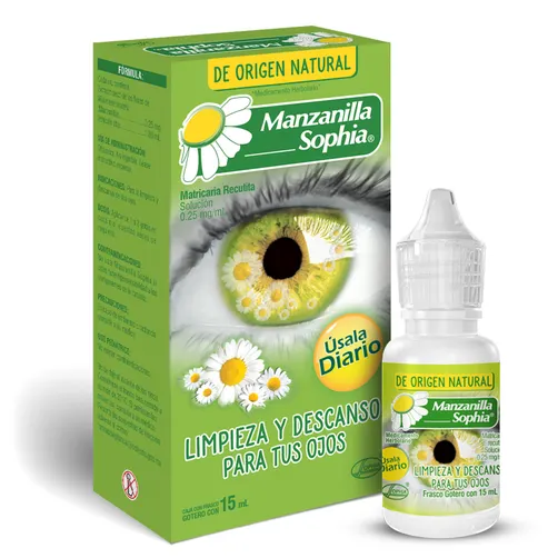 Manzanilla Sophia Oftálmico Gotas 15 ml