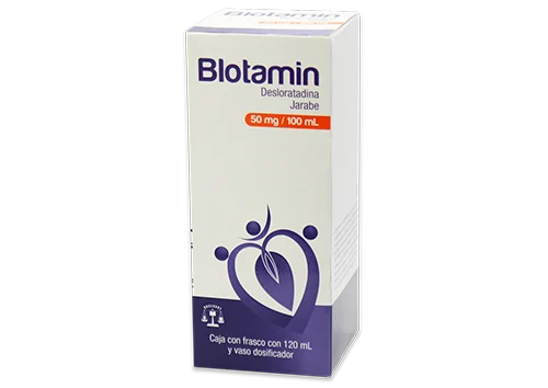  Blotamin Desloratadina 50 mg – 120 ml Jarabe