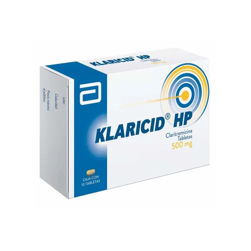  Klaricid HP 500 mg 10 tabletas