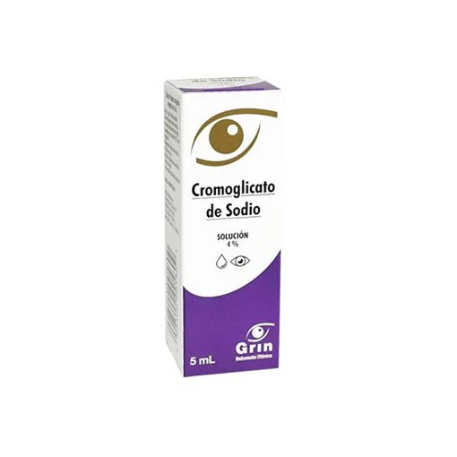 Cromoglicato de Sodio Solución Oftálmica 4 % 5 ml