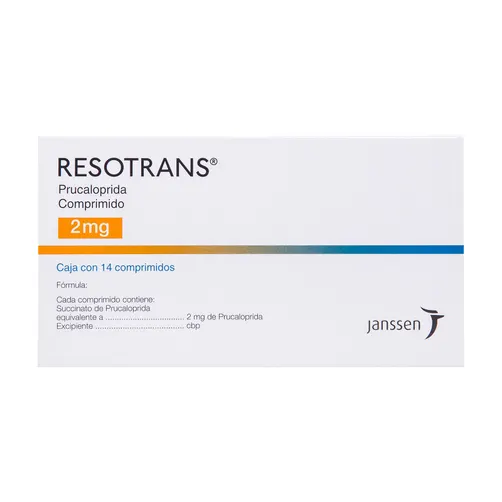 Resotrans 2 mg 14 tabletas