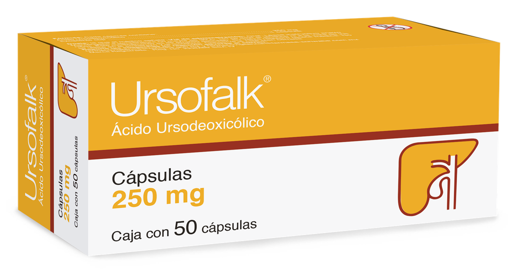Ursofalk 250 mg Cápsulas (50 capsulas)
