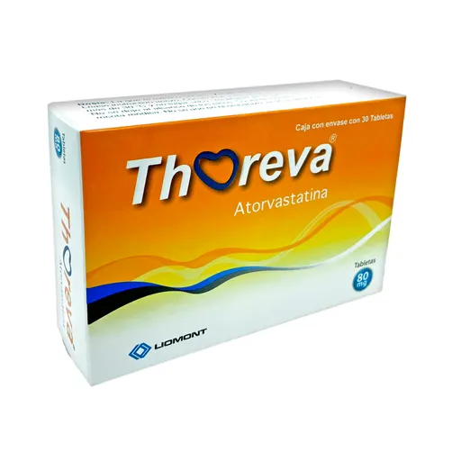 Thoreva 80 mg Oral 30 Tabletas
