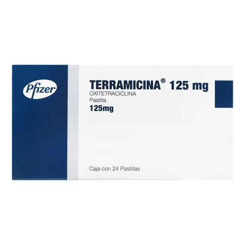 Terramicina 125 mg Troc 24