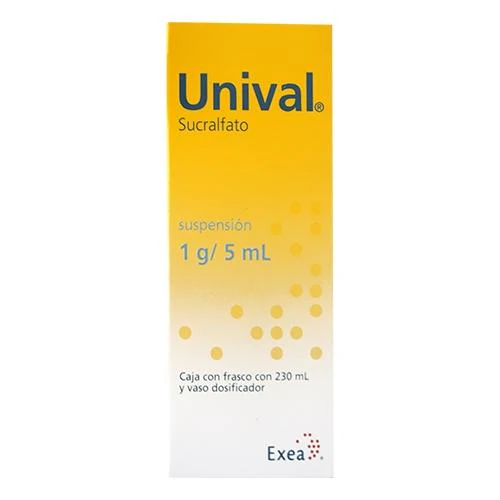 Unival Sucralfato 1 g/5 ml 230 ml
